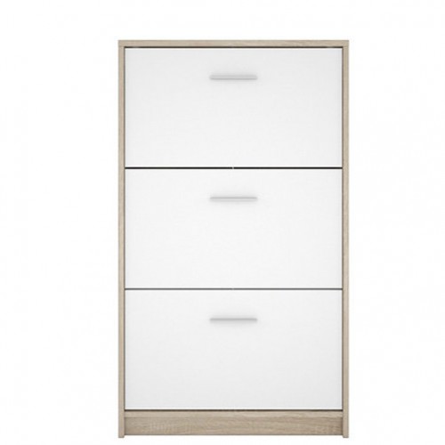 ​Тумба для обуви SFB3K НЕПО Гербор дуб Сонома / нимфея альба